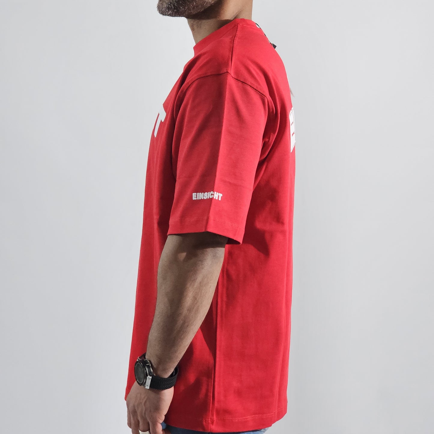 Red Oversized T-shirt