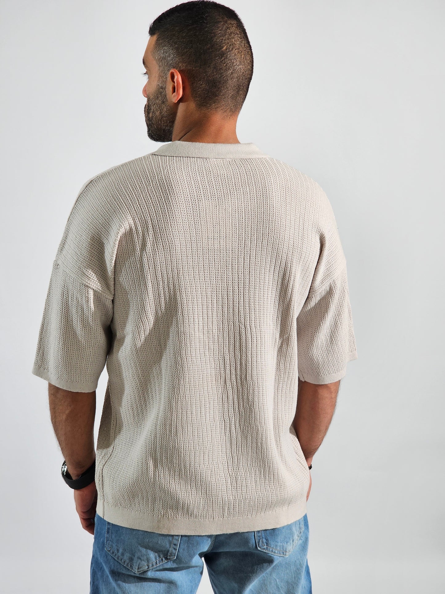 Beige Tricot Shirt