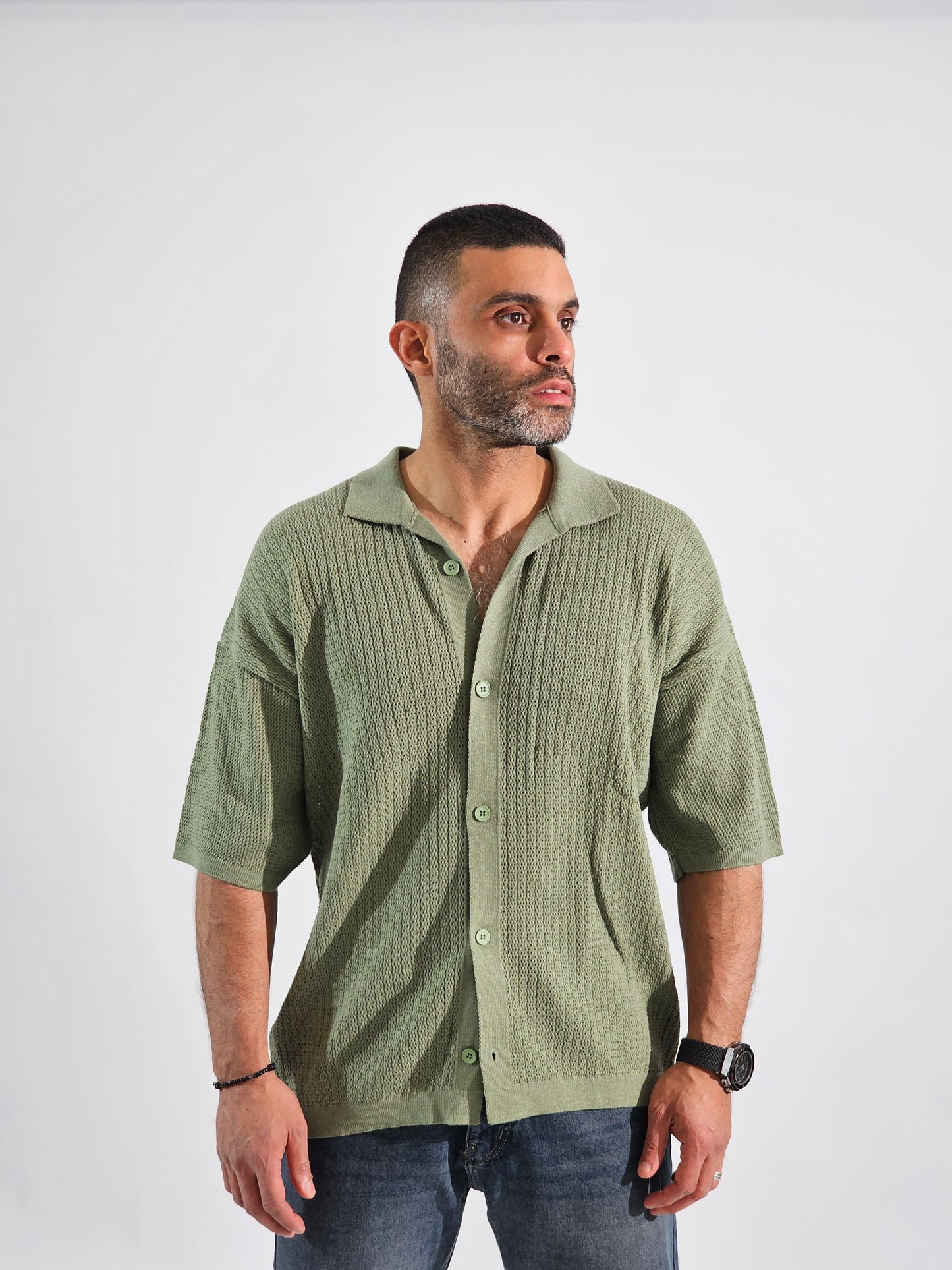 Mint Green Tricot Shirt