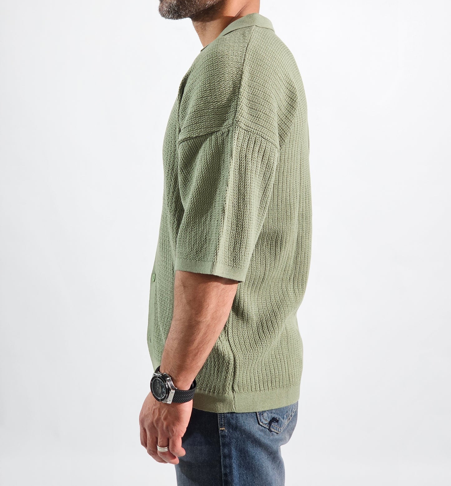 Mint Green Tricot Shirt