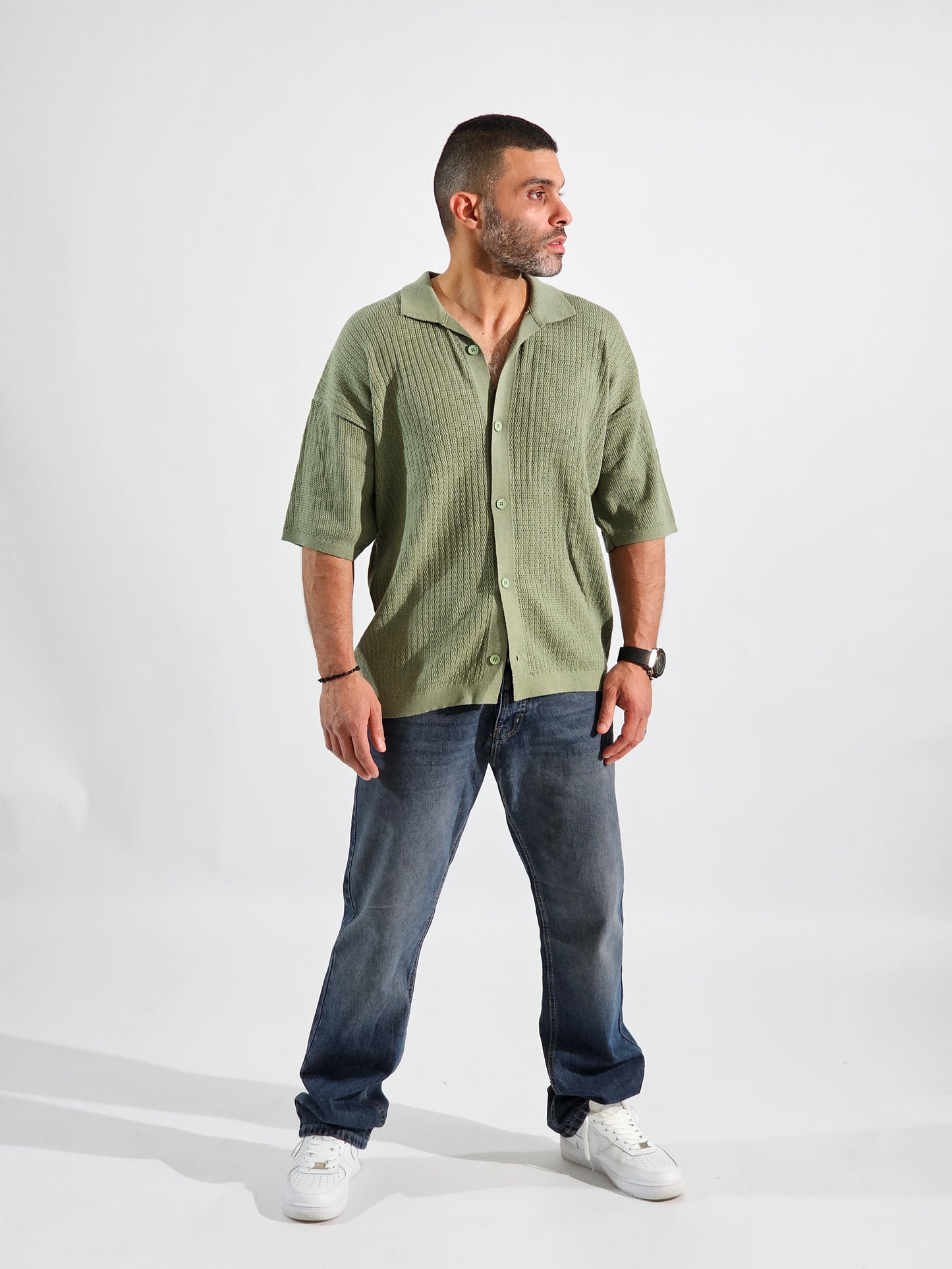 Mint Green Tricot Shirt