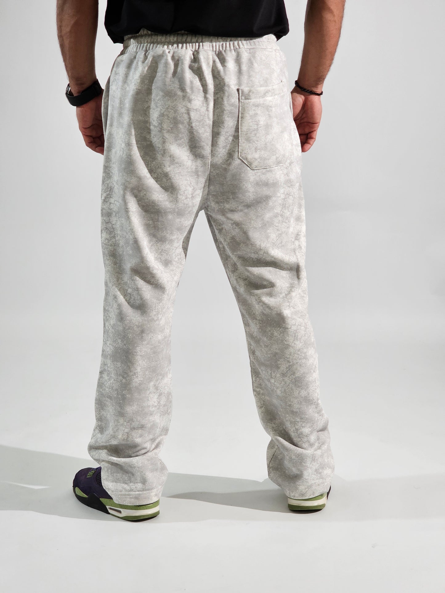 Washed Grey miu miu Sweatpants
