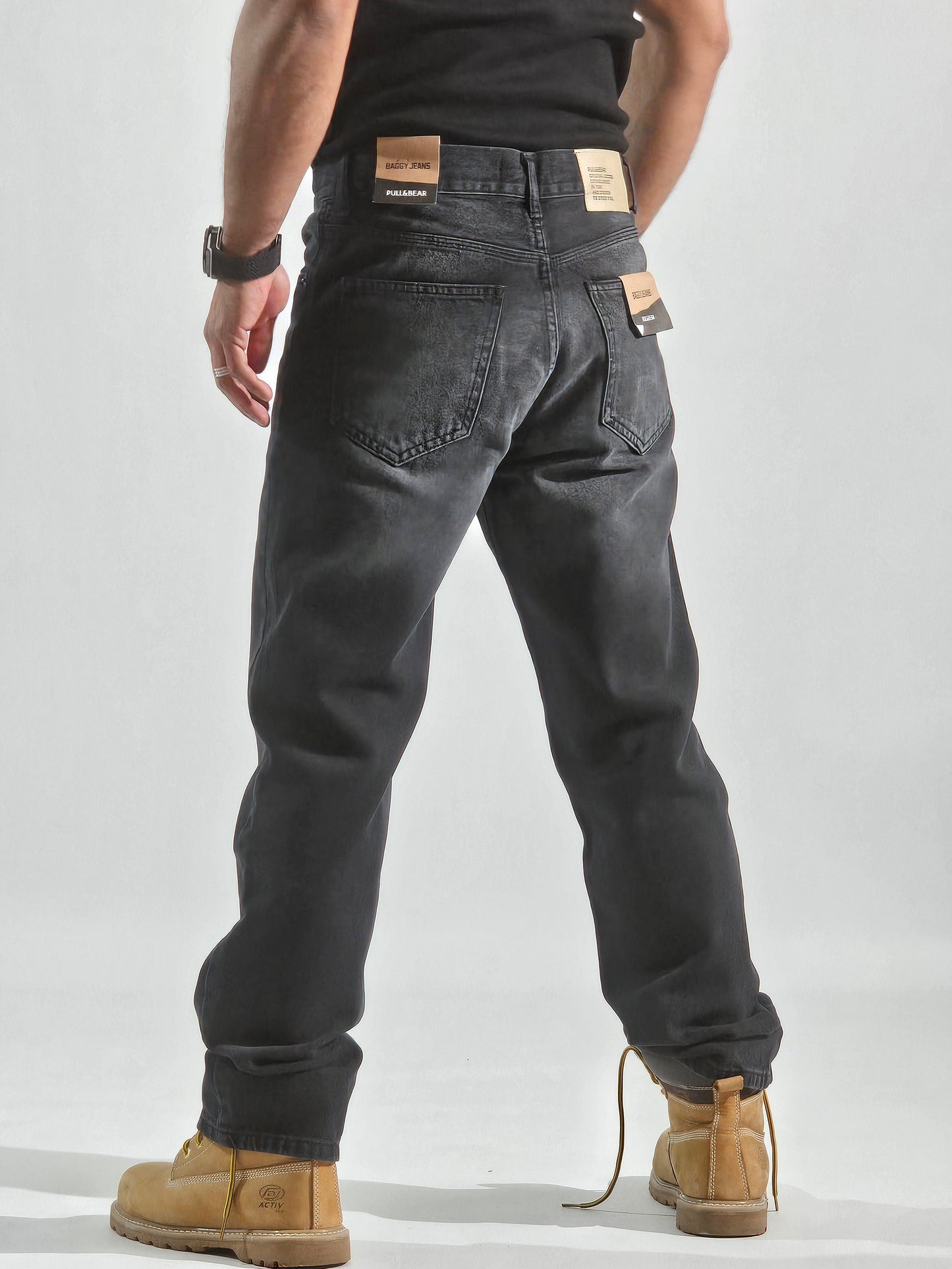 Black Wide Leg Jeans
