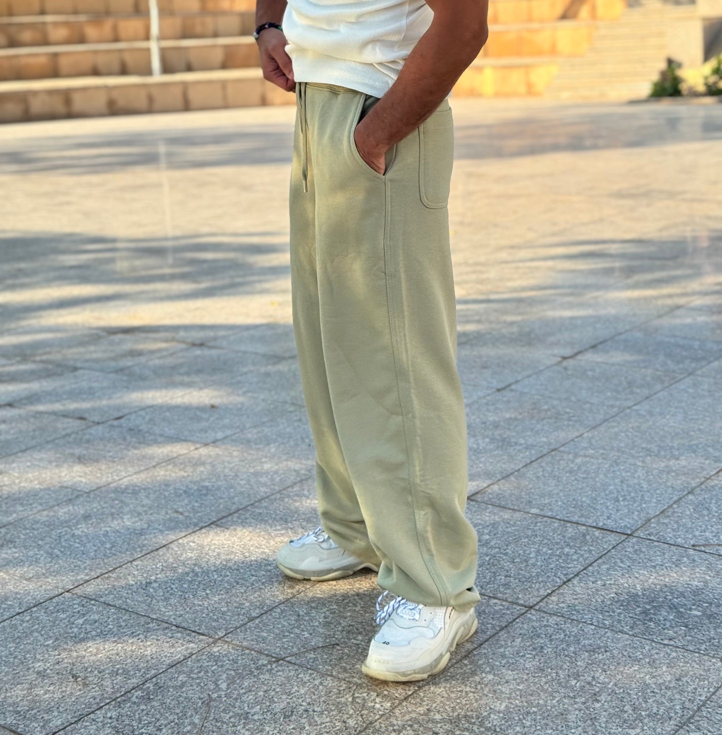 Mint green sweatpants