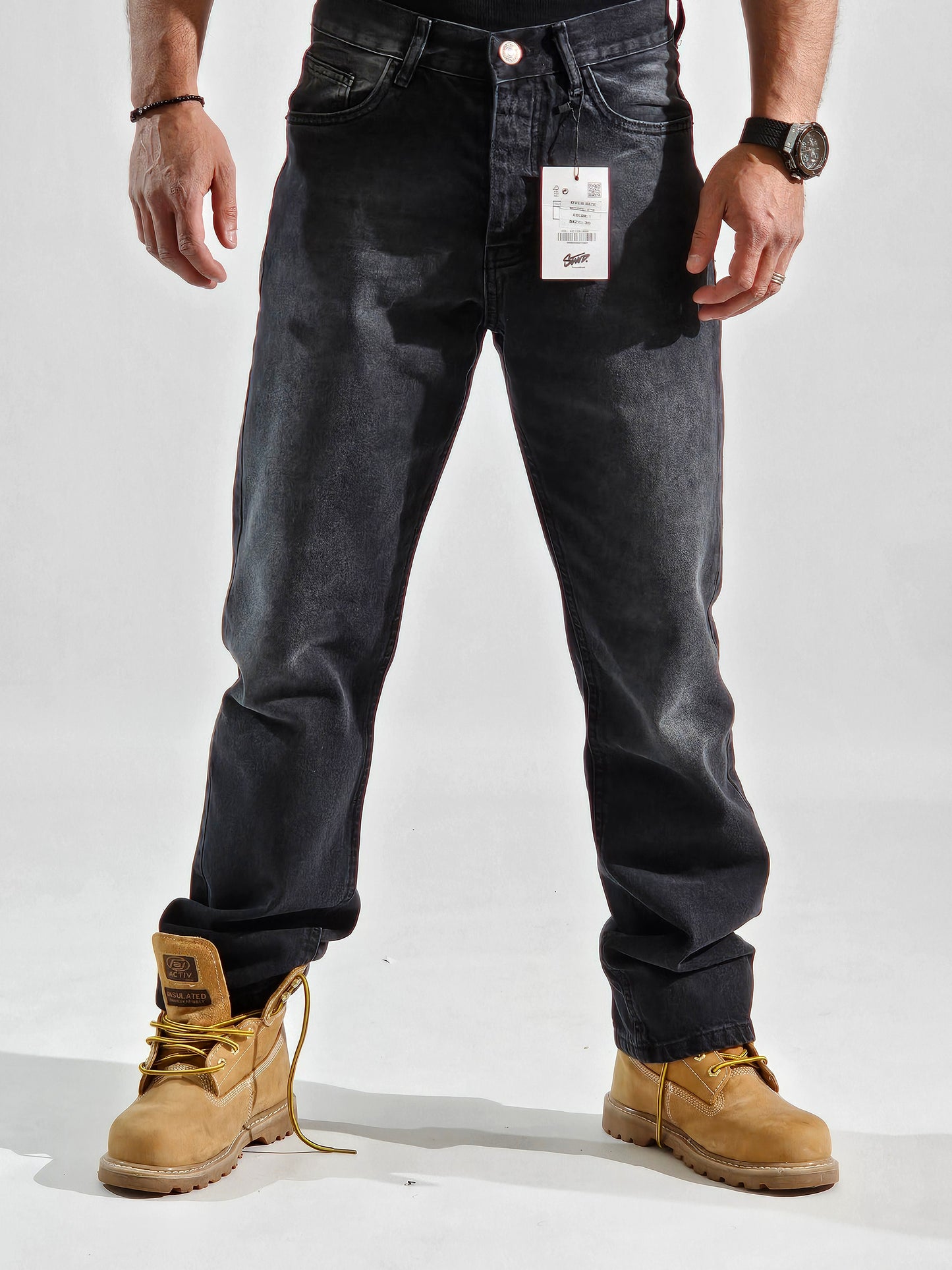 Black Wide Leg Jeans