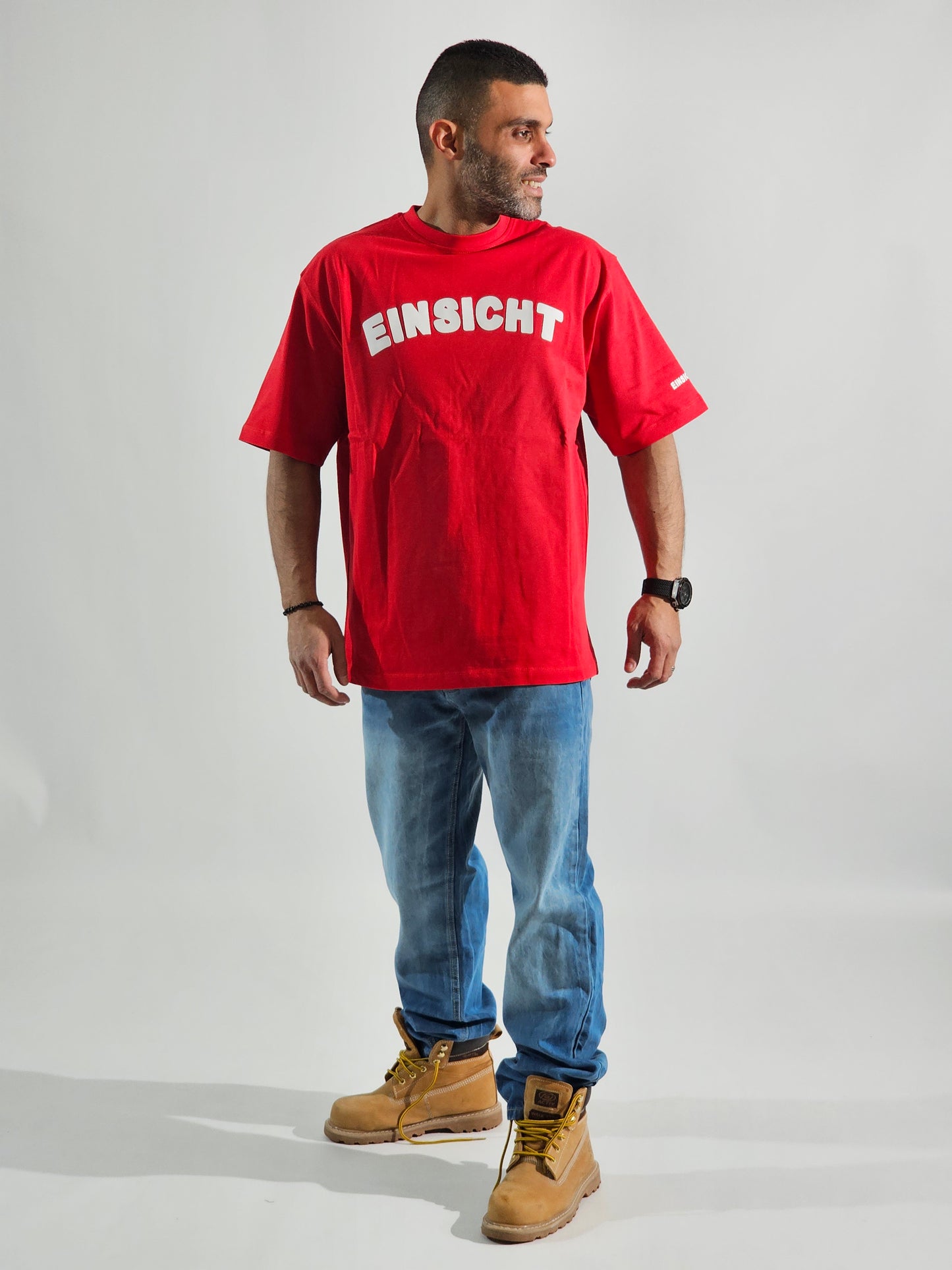 Red Oversized T-shirt