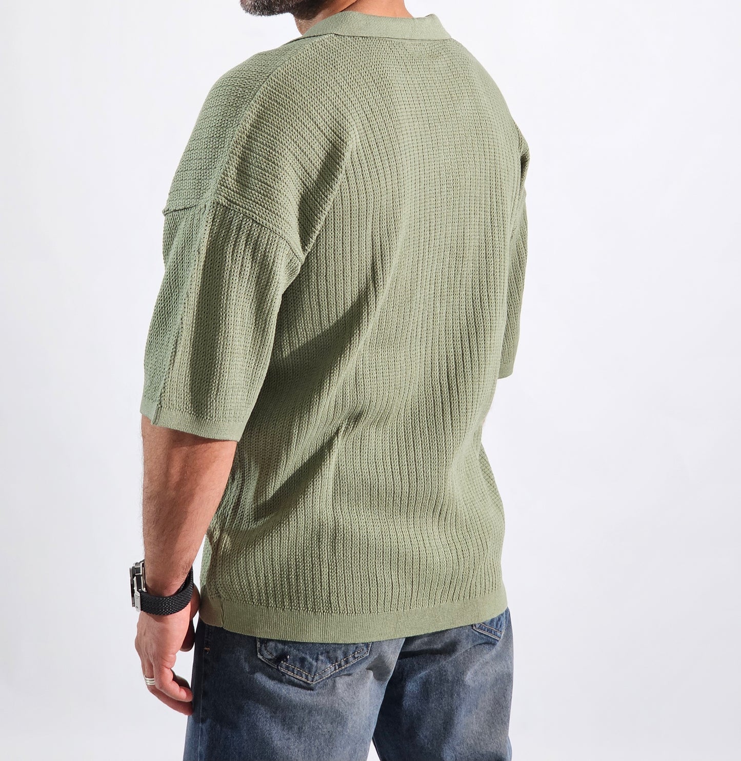 Mint Green Tricot Shirt