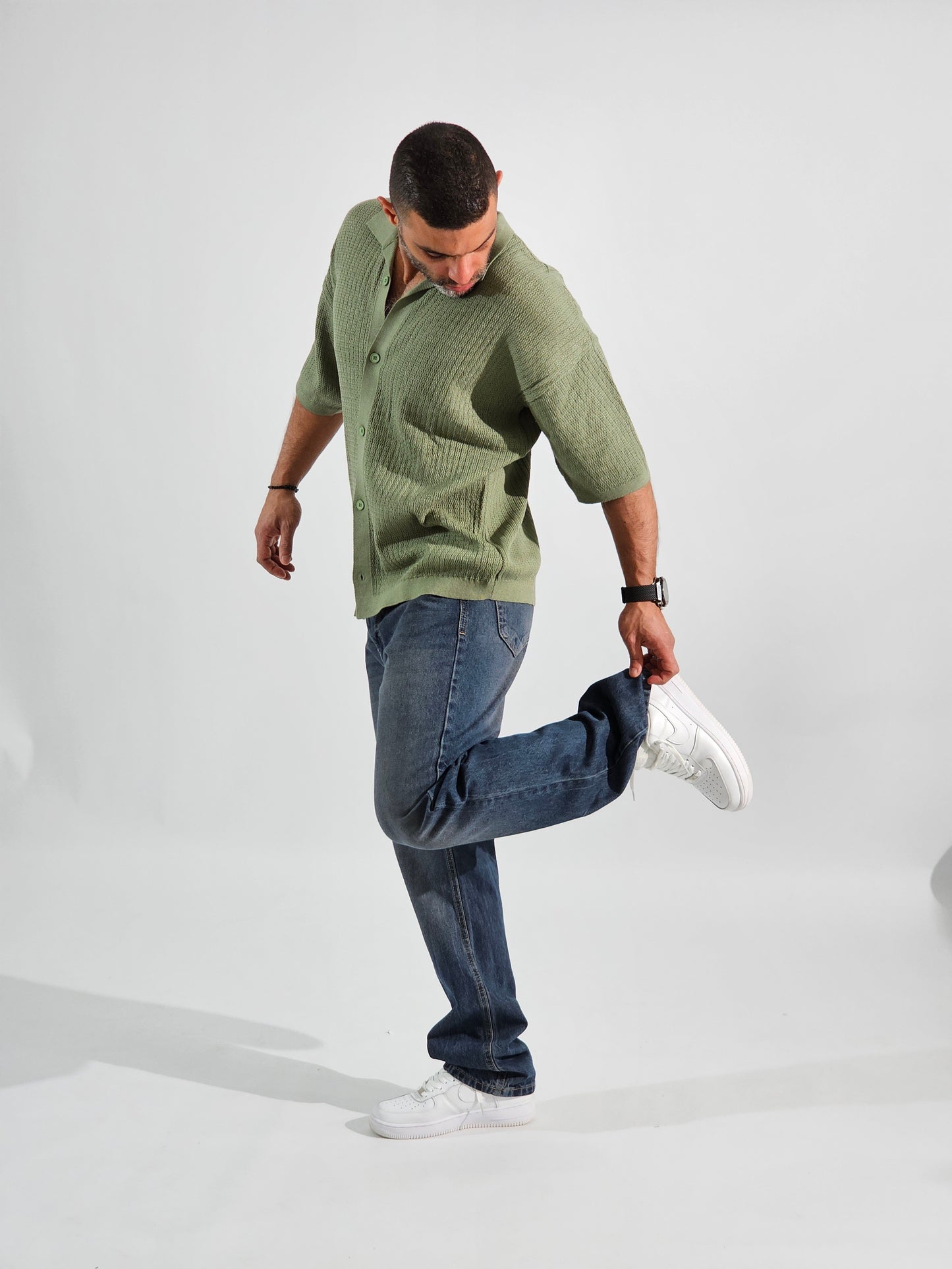 Mint Green Tricot Shirt