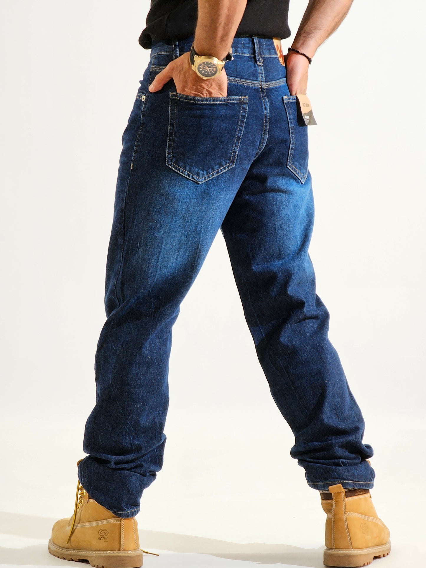Dark blue Wide Leg Jeans