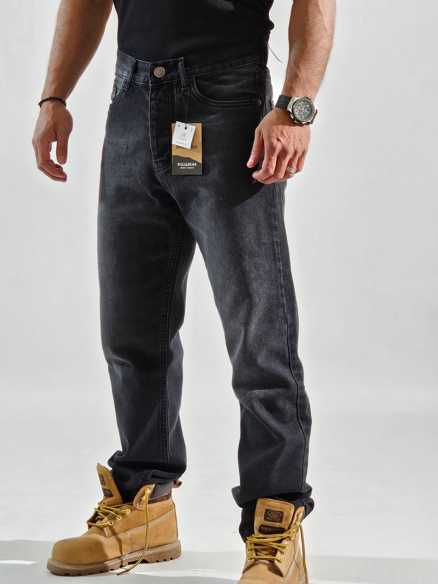 Black Wide Leg Jeans