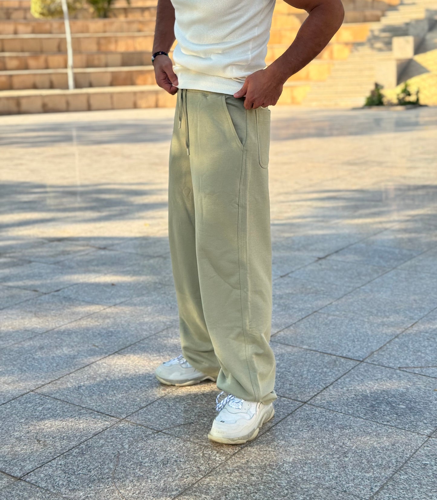 Mint green sweatpants